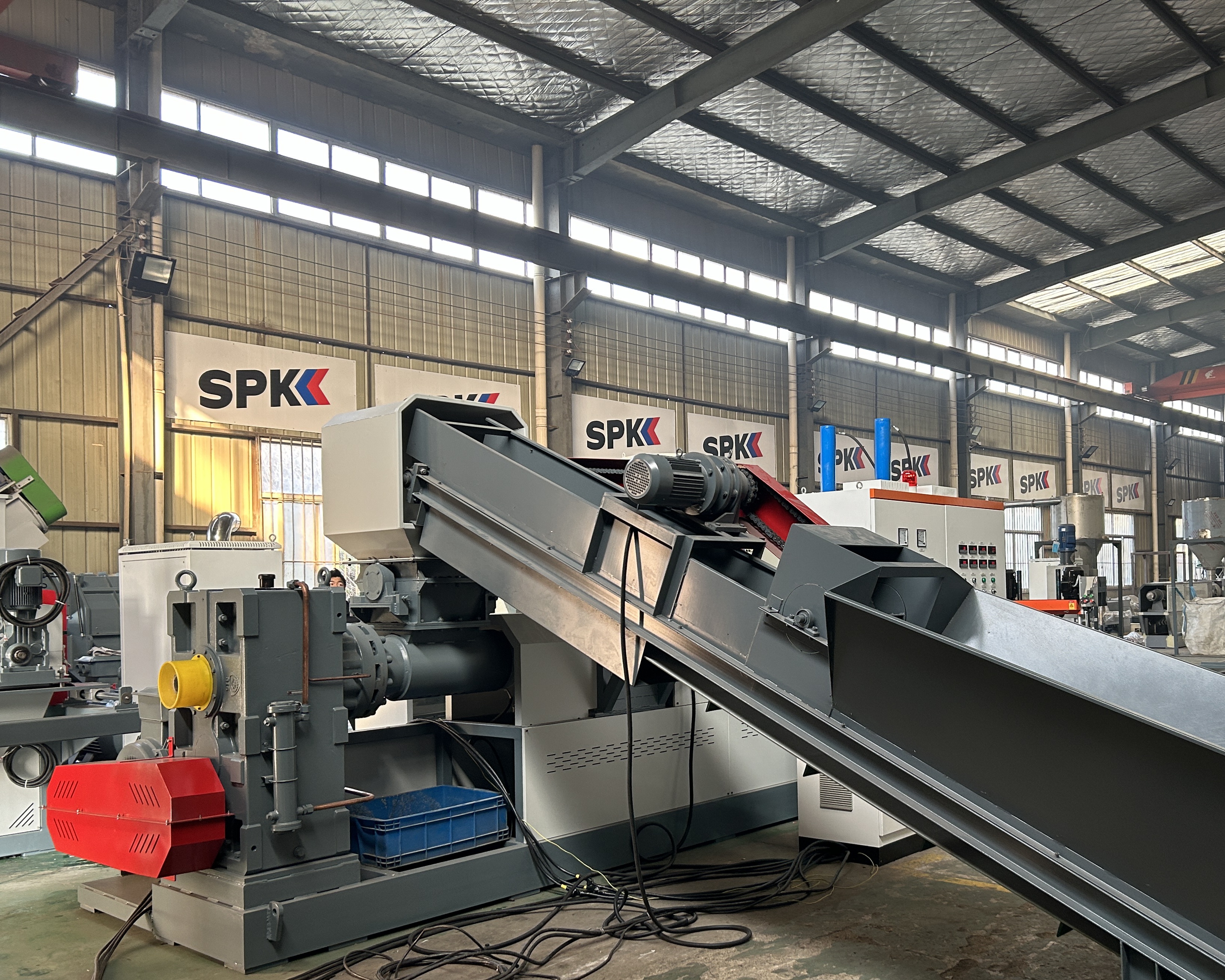 Линия грануляции SPK-HV-V 160/140